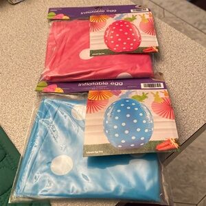 Easter inflatable eggs